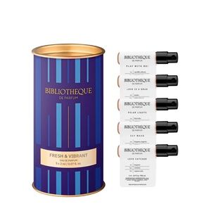 Bibliotheque de Parfum “Fresh & Vibrant” Discovery Set - NIB